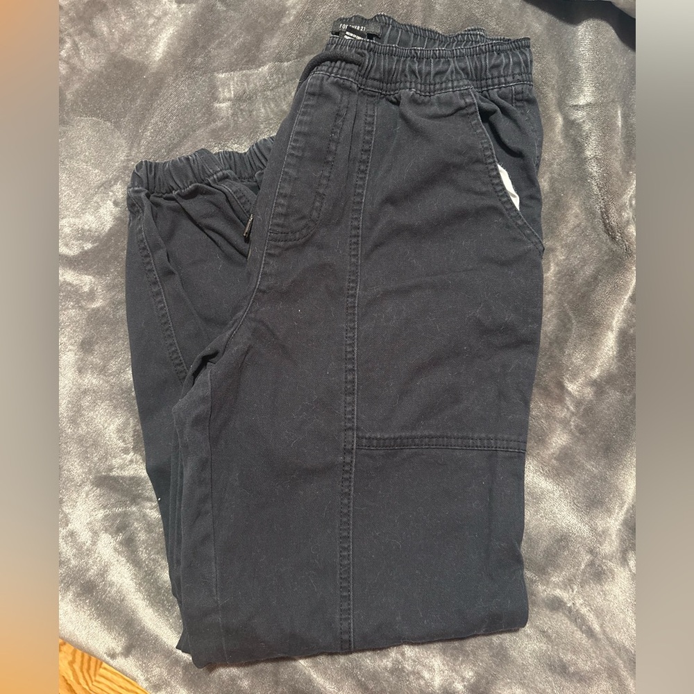 Cargo cuffed jeans